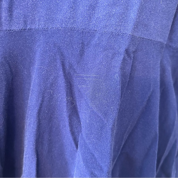 Free People Women’s Navy Blue V Neck Sunset Dreams Tunic Top, Size XS - Picture 11 of 13